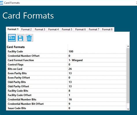 access control card bit format|how to access card formatting.